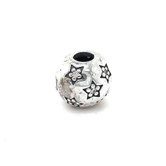 Pandora Cz Star Clip Charm - Picture 1 of 3